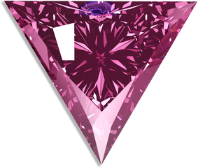 3D Inverted Triangle Gem