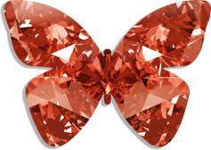 3D Butterfly Gem